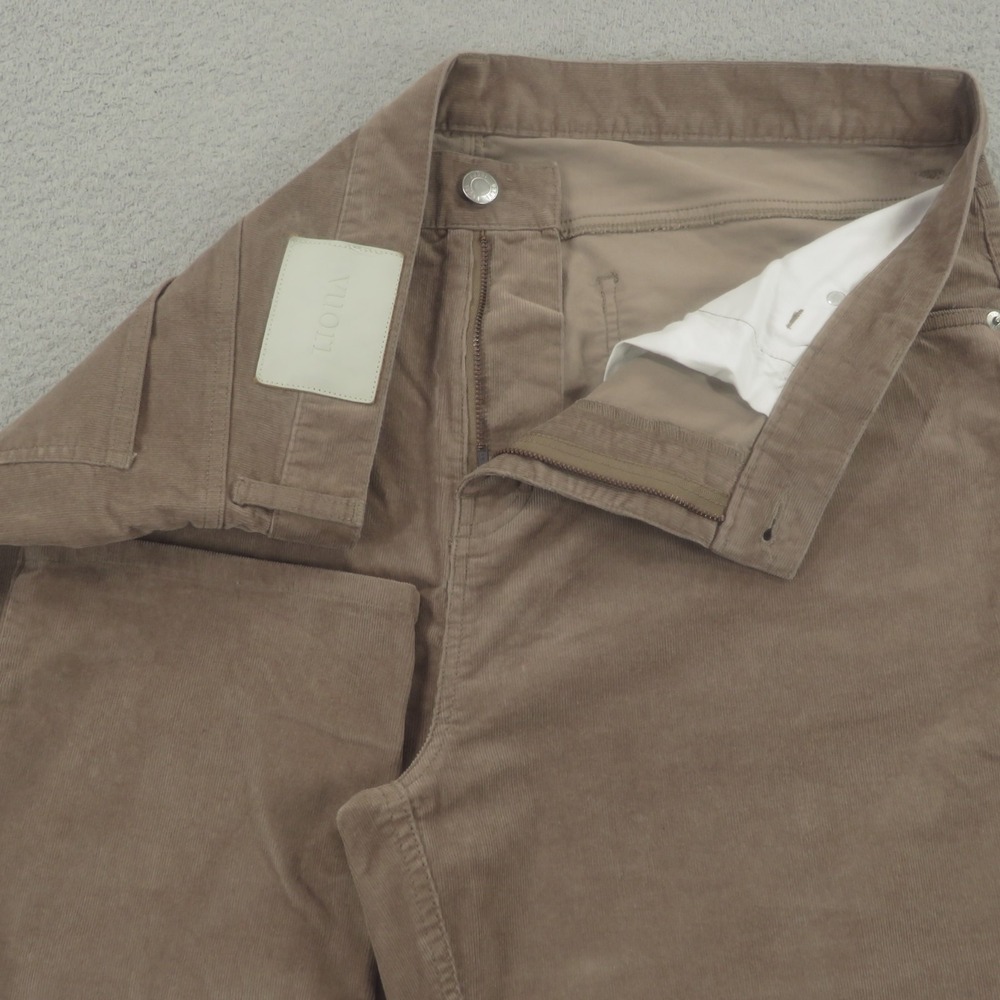 Vuori Mens Optimist Corduroy 5 Pocket Chino Performance Pants Tan 38x32 V430